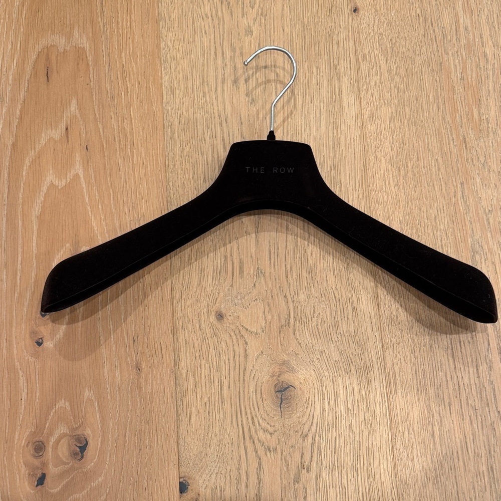 The Row Brown Velvet Clothing/Coat Hanger